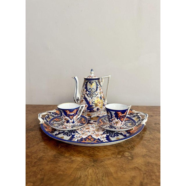 19th Century Porcelain Coffee Set, 1860, Set of 6 For Sale - Image 9 of 9