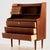 Teak Bureau Desk, 1960s For Sale - Image 3 of 18