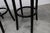 Dialog Stools in Black, Yellow and Blue Imitation Leather from Baumann, 1990, Set of 2 For Sale - Image 11 of 18