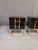 Contemporary Black Glass Side Tables from Justfurnituress SRL, Set of 2 For Sale - Image 3 of 12