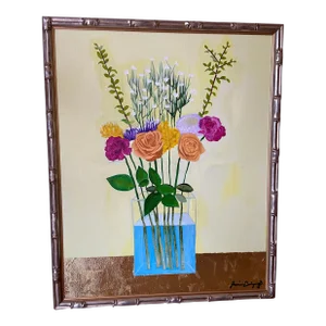 Flower Sparks, Framed