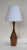 Sixties table lamp made of teak. Good condition. European Plug (up to 250V).The wiring of this item may be original and...