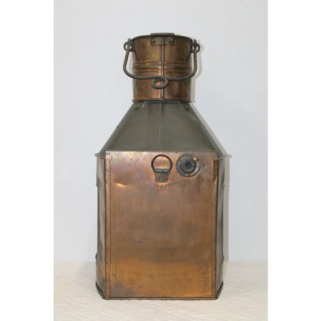 English Ships Lantern Birmingham Griffiths & Sons For Sale - Image 4 of 8