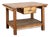 Early 20th-Century Rustic Pine Work Table or Kitchen Island For Sale