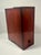 Antique Meiji Period Japanese Red Lacquer Slide Lidded 5 Tiers Storage Box For Sale - Image 4 of 12