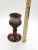 Ceramic Vintage Handmade Artisan Brown Luster Studio Pottery Goblet For Sale - Image 7 of 7