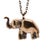 Early 21st Century Symbol Of Luck Elephant Long Chain Necklace For Sale - Image 5 of 12