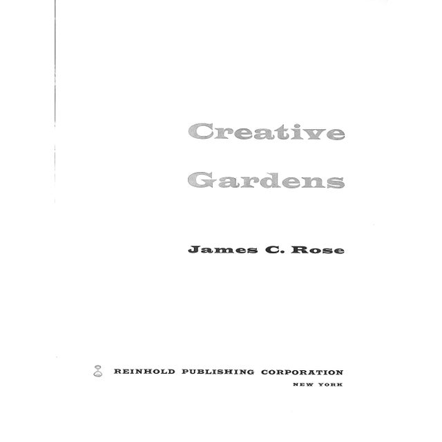 ROSE, James C. [208] pp. Reinhold Publishing Corporation 1958 12 3/4" x 10"