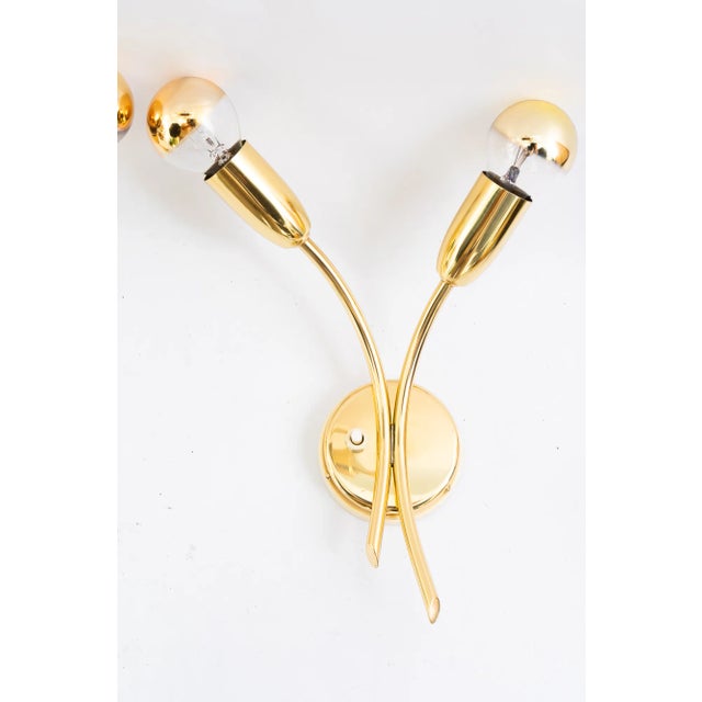 Wall Lamps by Rupert Nikoll, Vienna, Austria, 1960s, Set of 2 For Sale - Image 6 of 12