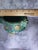 Green 1980s Footed Majolica Planter With Frogs For Sale - Image 8 of 9