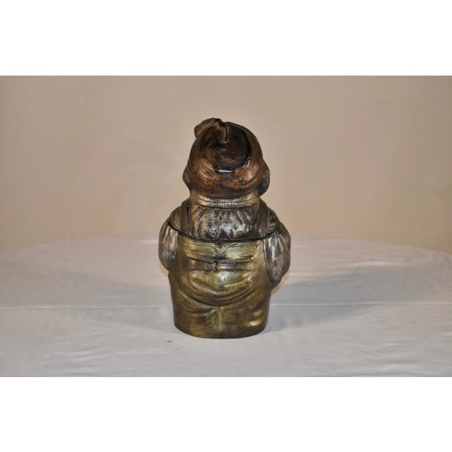 19th Century Austrian Terracotta Tobacco Jar For Sale - Image 4 of 10
