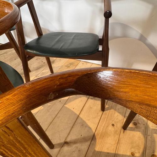GE-525 Chairs by Hans J. Wegner, 1960s, Set of 6 For Sale - Image 5 of 10