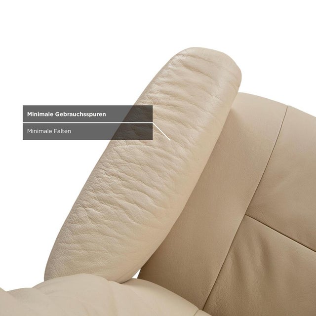 Set of Mayfair Leather Chair with Ottoman from Stressless For Sale - Image 12 of 18