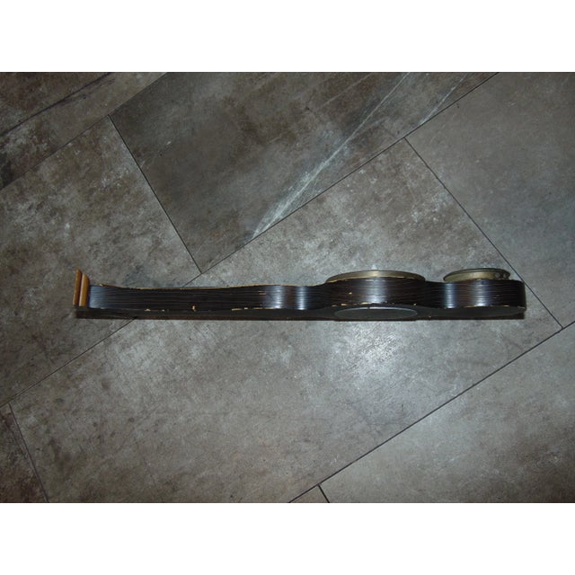 Metal Mid-Century Wooden Barometer, Hygrometer, Thermometer, 1960s For Sale - Image 7 of 10