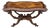 19th Century Victorian Burr Walnut Centre Table, 1850s For Sale