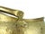 Mid 20th Century Hammered Brass Coal Wood Scuttle Bucket Cachepot With Swing Handle For Sale - Image 6 of 10