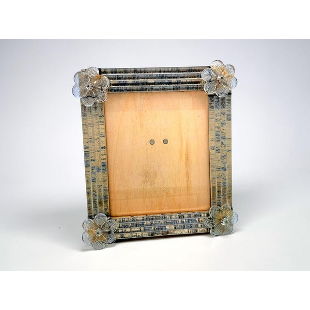 Murano Glass Photo Frame from Manifattura Di Murano, 1970s For Sale - Image 6 of 8