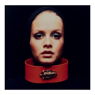 Vintage Bert Stern Photograph Print of Fashion Icon Twiggy For Sale