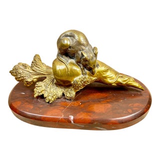 Antique Arson Bronze Mouse Sculpture For Sale