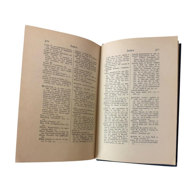 1928 Financial History of the United States Hardcover Book For Sale - Image 13 of 15