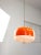 Rare Large Medusa Pendant Lamp in Orange from Guzzini, 1970s For Sale - Image 6 of 18