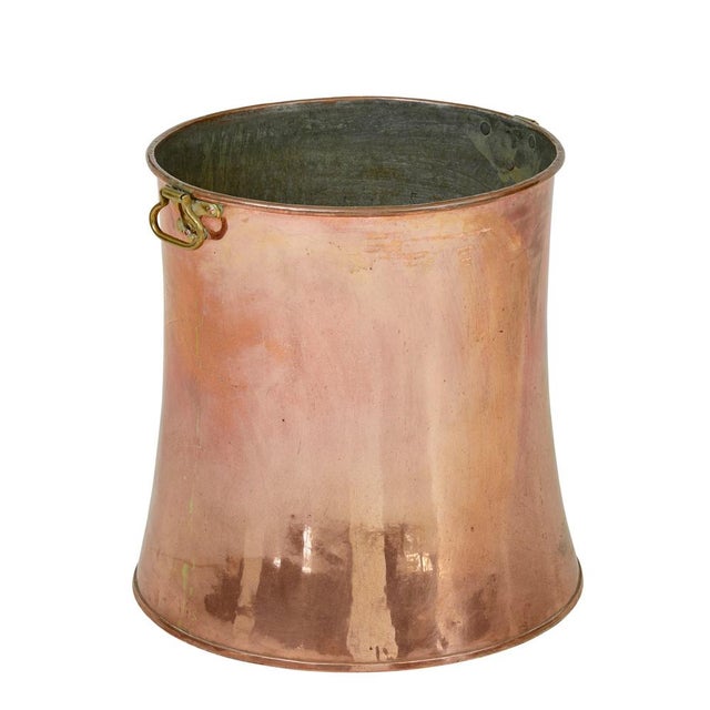 19th Century Copper and Brass Shaped Bucket, 1890s For Sale - Image 6 of 6