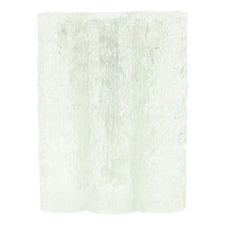 Mid-Century Modern Ice Glass Wall Light from Doria Leuchten, Germany, 1960s For Sale