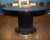 Art Deco 1940s Art Deco Oval Black Lacquer Hall/Foyer Table -Expands to Racetrack For Sale - Image 3 of 11