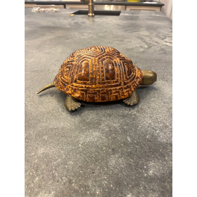 Sarried Ltd. Mid Century Turtle Tortoise For Sale - Image 9 of 10