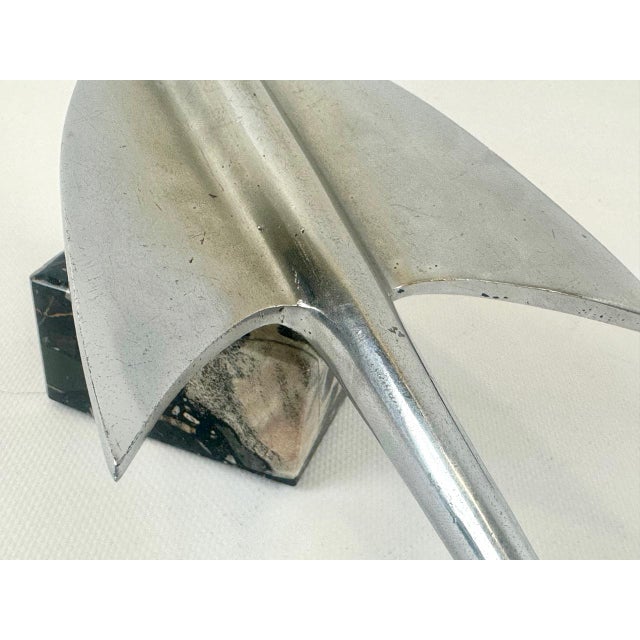 Art Deco Simca Ariane Car Mascot, 1961 For Sale - Image 11 of 14