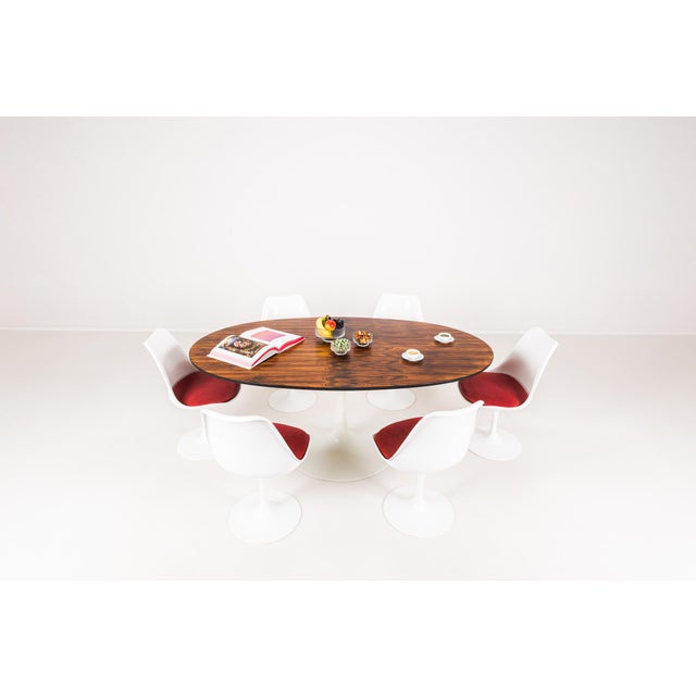 Mid-Century Modern Vintage Tulip Dining Chairs by Maurice Burke for Arkana, England, 1960s, Set of 6 For Sale - Image 3 of 18