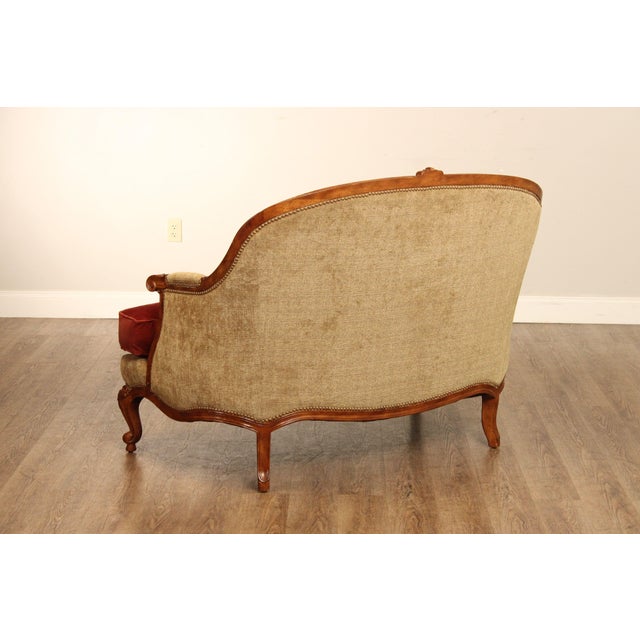 Wesley Hall French Louis XV Style Carved Frame Loveseat Chairish