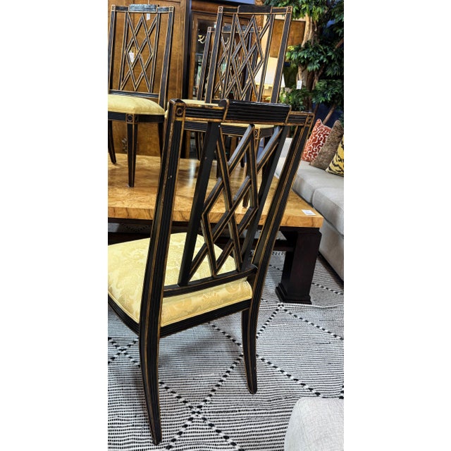 Ferguson Copeland Neoclassical Blemheim Dining Side Chairs - Set of 6 For Sale - Image 9 of 12