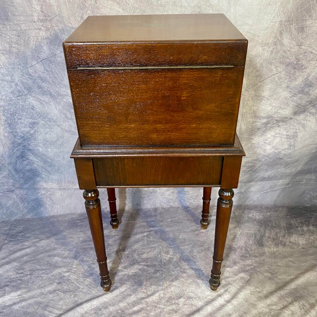 Antique Benson & Hedges Humidor/Side Table For Sale - Image 15 of 17