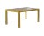 Vintage custom made Parsons dining table in satin lemon painted finish. Custom made in the 1970’s for designer’s NYC...
