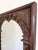 Antique Spanish Revival wall mirror, dating from the 1920s. This is a heavy and robust oak mirror with a dark finish, a...