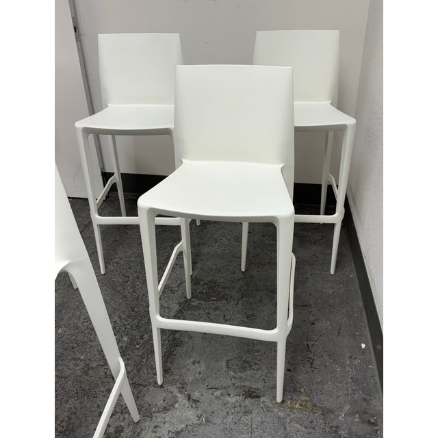 Mario & Claudio Bellini for Heller Bellini Outdoor Barstools, Set of Six For Sale In San Francisco - Image 6 of 12