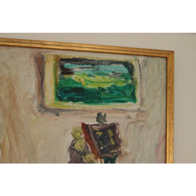 Leif Larsson, Violin, 1972, Oil on Canvas, Framed For Sale - Image 9 of 18