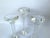 Contemporary Faceted Crystal Glass Candlesticks, Set of 3 For Sale - Image 10 of 10