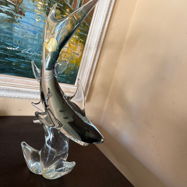 Murano Glass Shark For Sale - Image 4 of 7