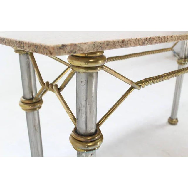 Mid Century Modern Solid Brass Rope Marble Top Console ... Discover prices, catalogues and new features.