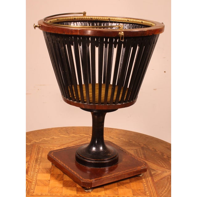 Inlaid Mahogany Planter, 1900s For Sale - Image 3 of 9