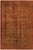 Vintage Retro No Pile Rust/Brown Wool Rug - 8'0'' X 11'2'' For Sale - Image 10 of 10