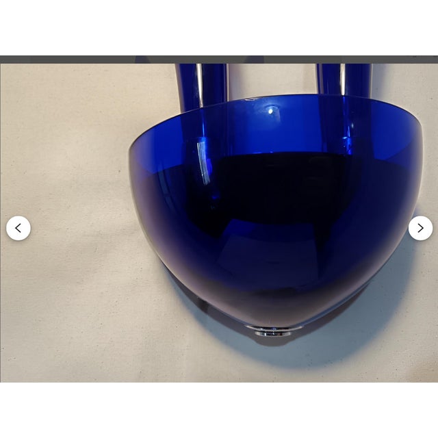 Large Postmodern Murano Glass Wall Sconce by Seguso for Galery Gritti Milano, 1990s For Sale - Image 6 of 10