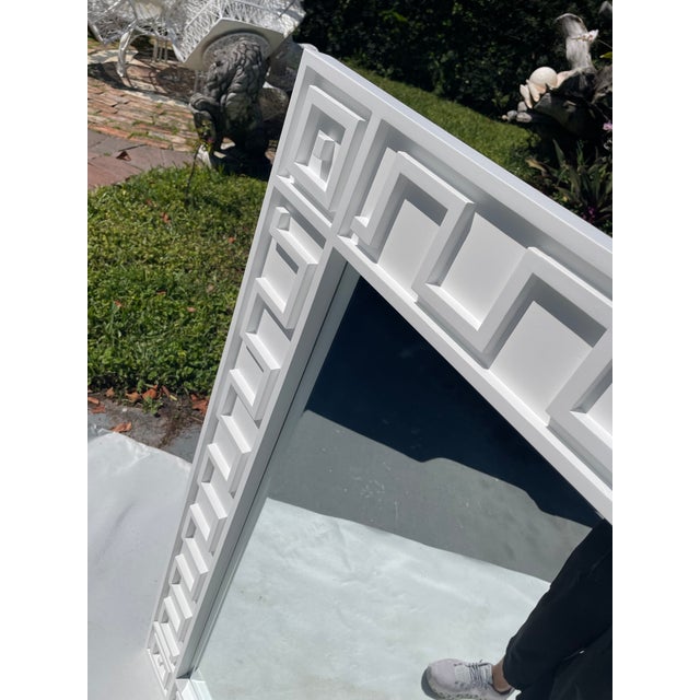 2020s Greek Key Mirror – Custom Design for Artist Julio Jimenez For Sale - Image 5 of 7