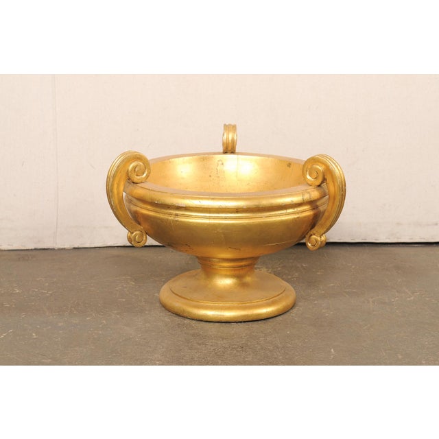 Mid 20th Century Italian Giltwood Neoclassical Style Urn For Sale - Image 10 of 10