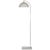 Otto's modern silhouette is accented with sleek design elements like its swiveling, matching metal shade and arching neck....