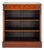 Sheraton Open Bookcase in Mahogany Satinwood Inlay, 1920s For Sale