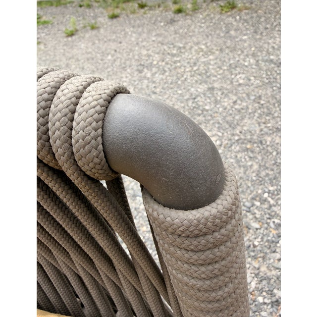 Modern Outdoor Dining Chairs Lebello Set of 4 For Sale - Image 9 of 10