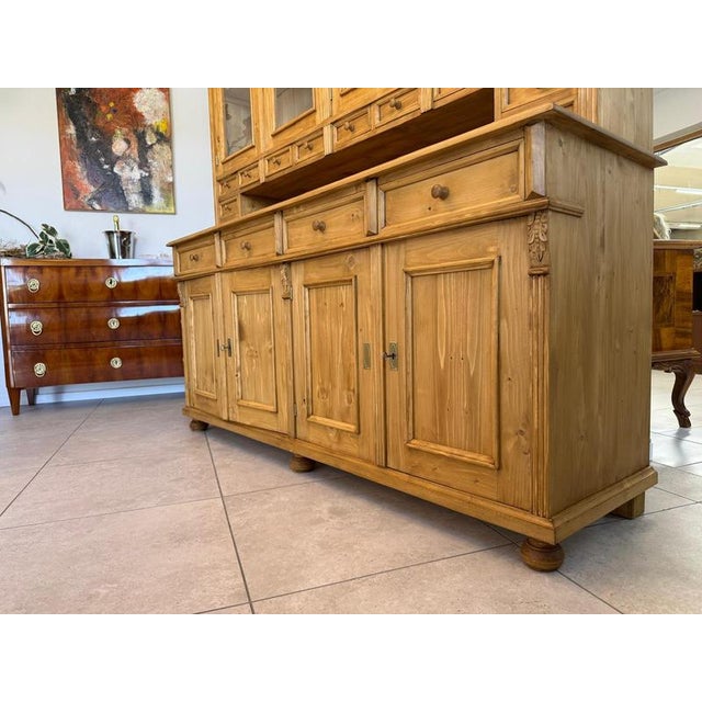 Gründerzeit Kitchen Credenza in Softwood For Sale - Image 14 of 15